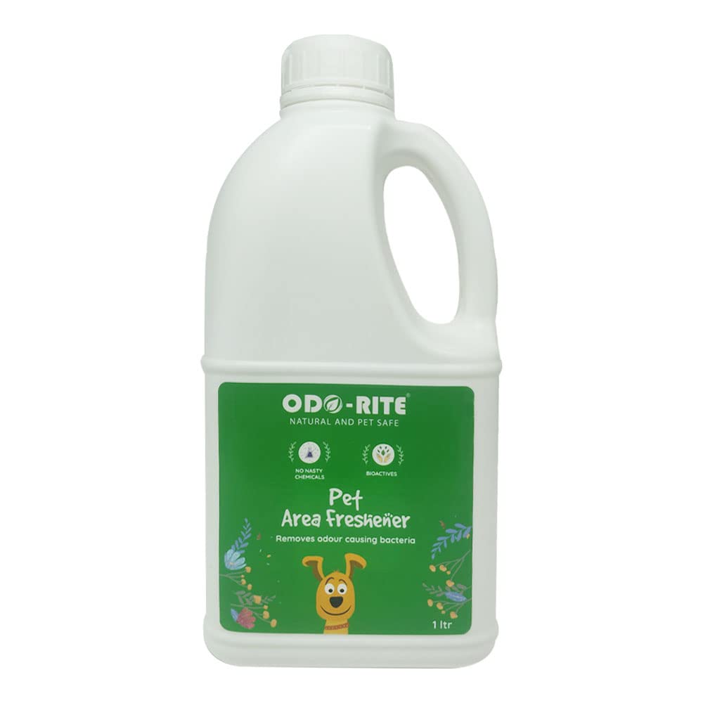 ODO-RITE Pet Area Freshener- 200Ml | Pet Odour Remover | Pet Safe & Child Safe | Bio Technological Based | Skin Safe | Urine Smell Remover | Can Be Used On All Surface, Aerosol