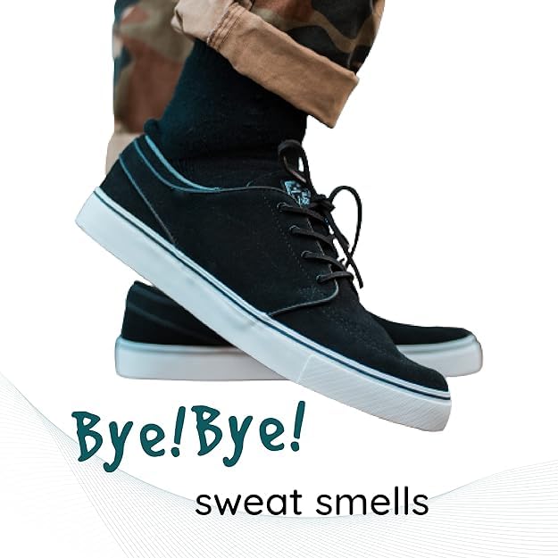 ODO-RITE Shoe Odour Remover- 200ml | For Shoe & Socks, Gym kit, Laundry Basket, Sweat T-Shirt, Shoe bag, yoga mat & Shoe rack smell remover |Shoe Spray Deodorizer