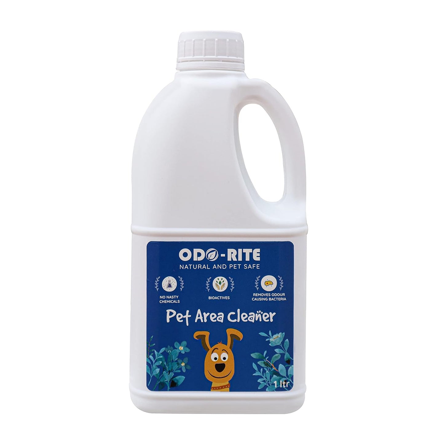 ODO-RITE Pet Area Cleaner/Kennel Wash/Kennel Cleaner/Pet Floor Cleaner/Bio-Technological Pet Floor Cleaner/Natural/Pet & Child Safe Floor Cleaner (500 ml)