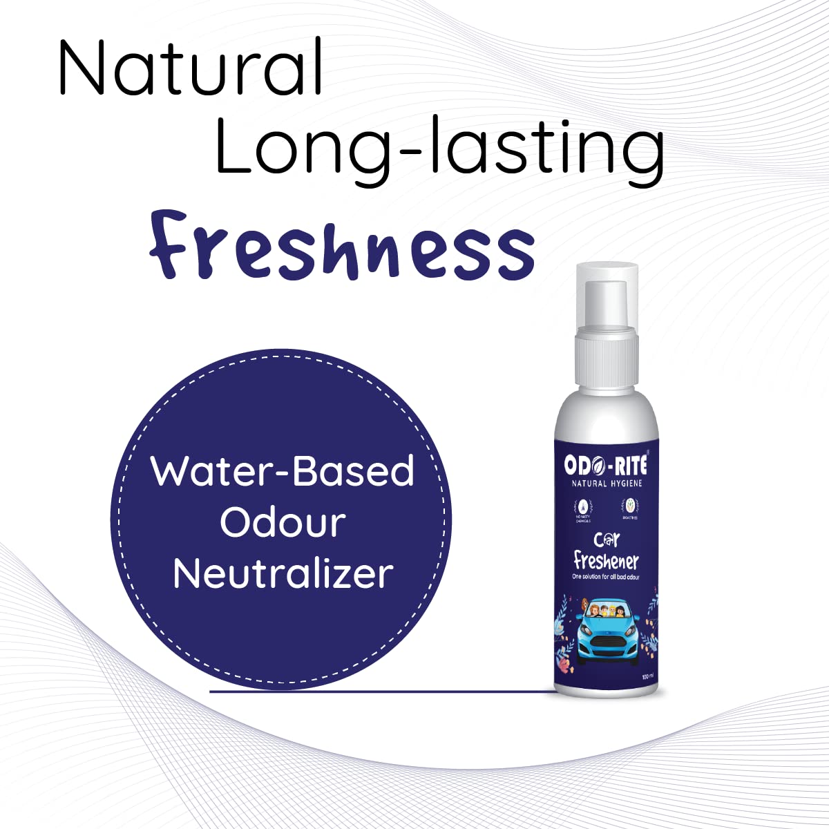 ODO-RITE Natural Car Air Freshener (100 ml)