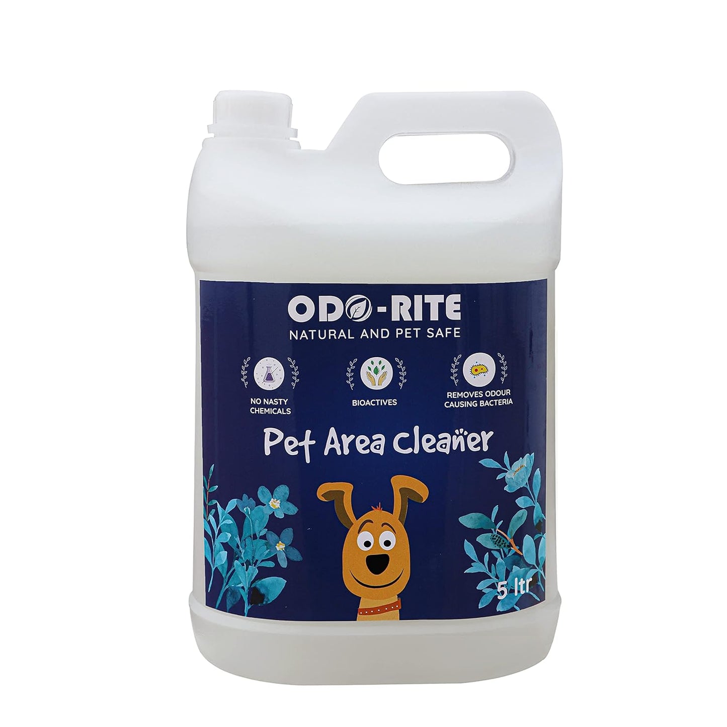 ODO-RITE Pet Area Cleaner/Kennel Wash/Kennel Cleaner/Pet Floor Cleaner/Bio-Technological Pet Floor Cleaner/Natural/Pet & Child Safe Floor Cleaner (500 ml)