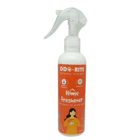 ODO-RITE Natural Home Freshener/Air Freshener (200 ml) 30 Seconds Action Proven Skin Safe