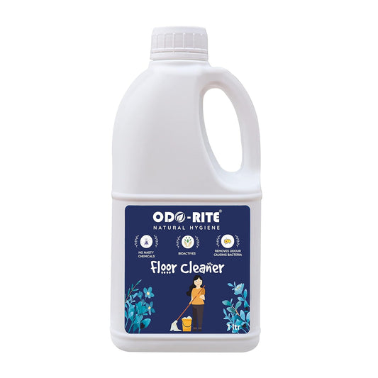 ODO-RITE natural floor cleaner (1 Ltr) works on all surfaces Bio technological based chemical free Child and pet safe floor cleaner (1 Litre) (1 Litre)